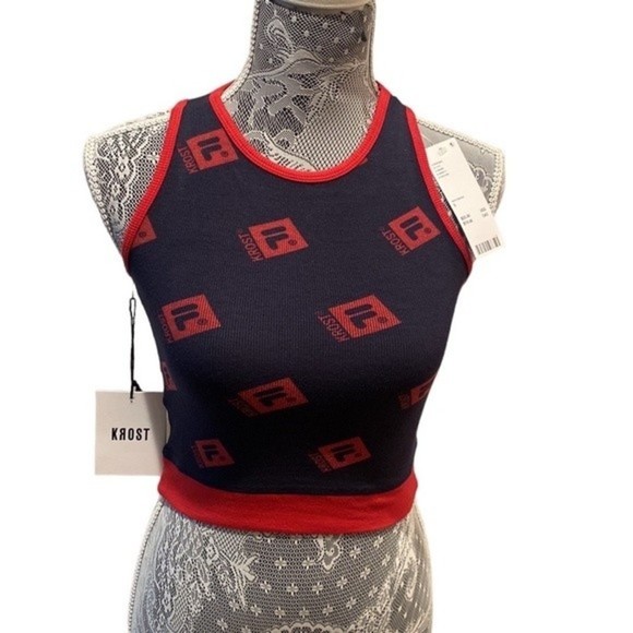 Urban Outfitters - KROST X FILA - Knit Tank Top, Size Small - Picture 2 of 7